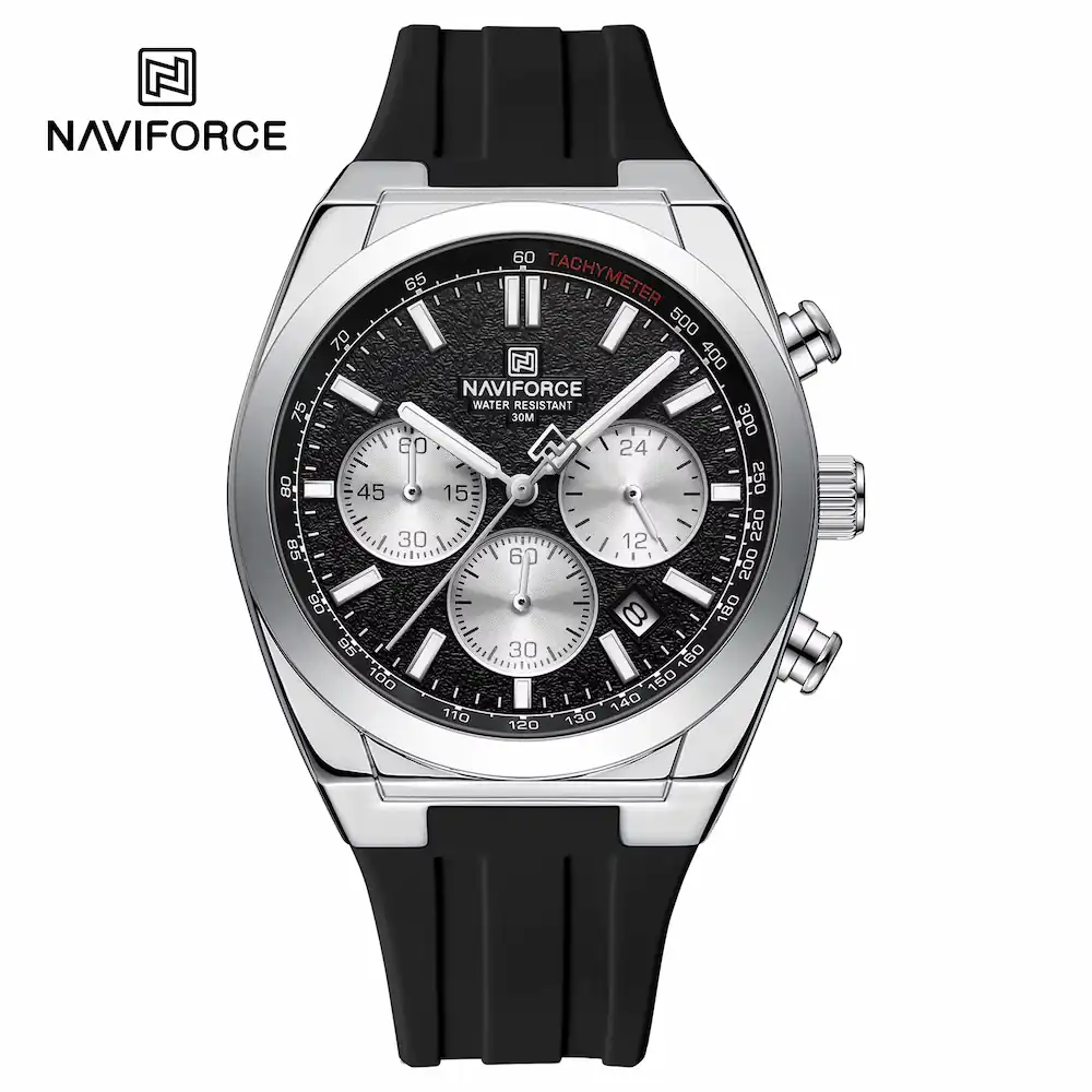 ساعت مردانه نیوی فورس Naviforce NF 8080 S/B/B