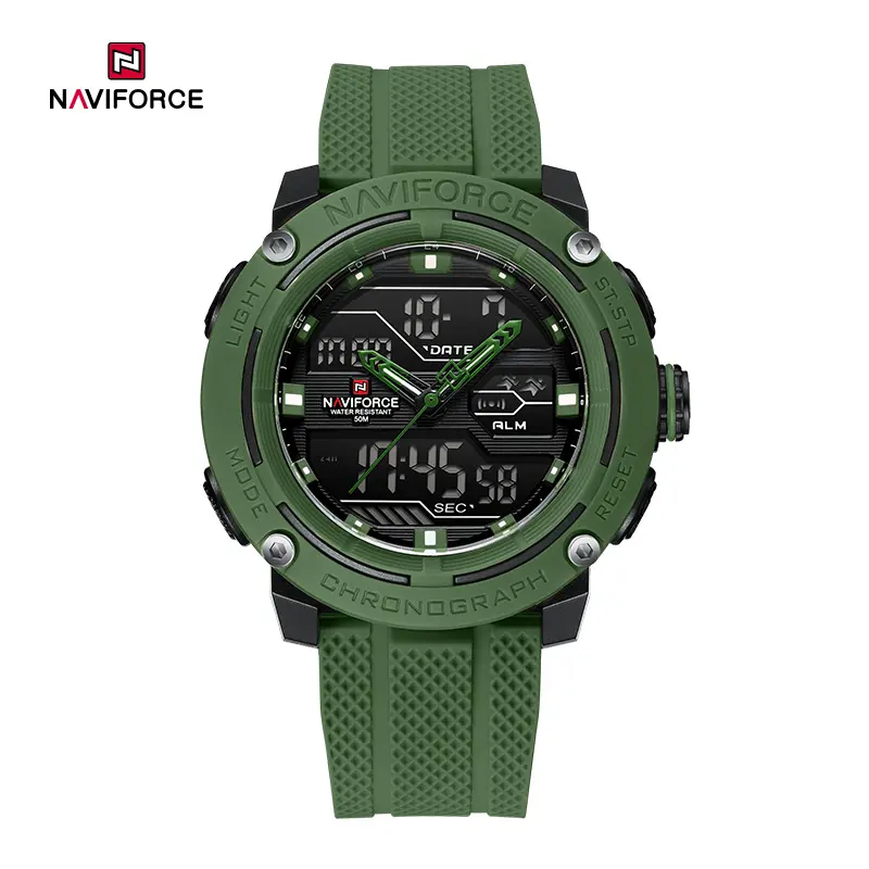 ساعت مردانه نیوی فورس Naviforce NF 7114 GN/GN