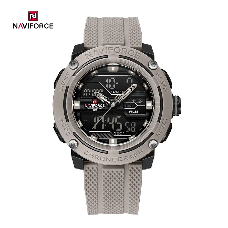 ساعت مردانه نیوی فورس Naviforce NF 7114 B.GY/B.GY
