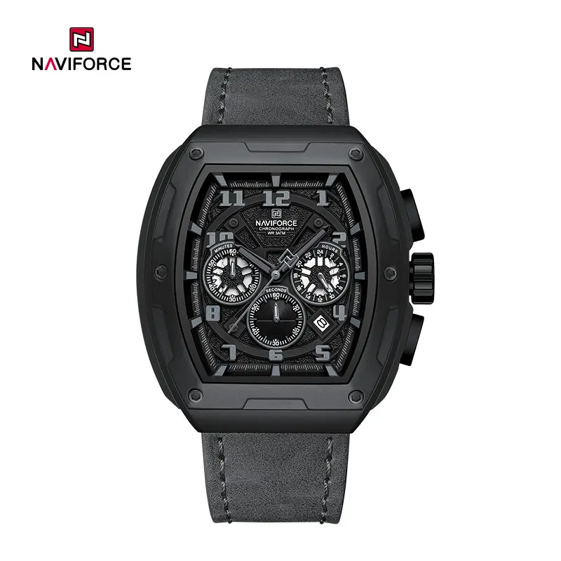 ساعت مردانه نیوی فورس Naviforce NF 8053 B/GY/GY