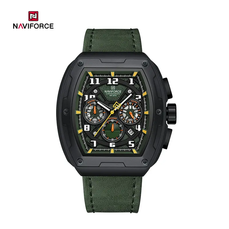 ساعت مردانه نیوی فورس Naviforce NF 8053 B/GN/GN