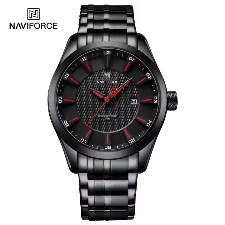 ساعت مردانه نیوی فورس Naviforce NF 8032 B/R