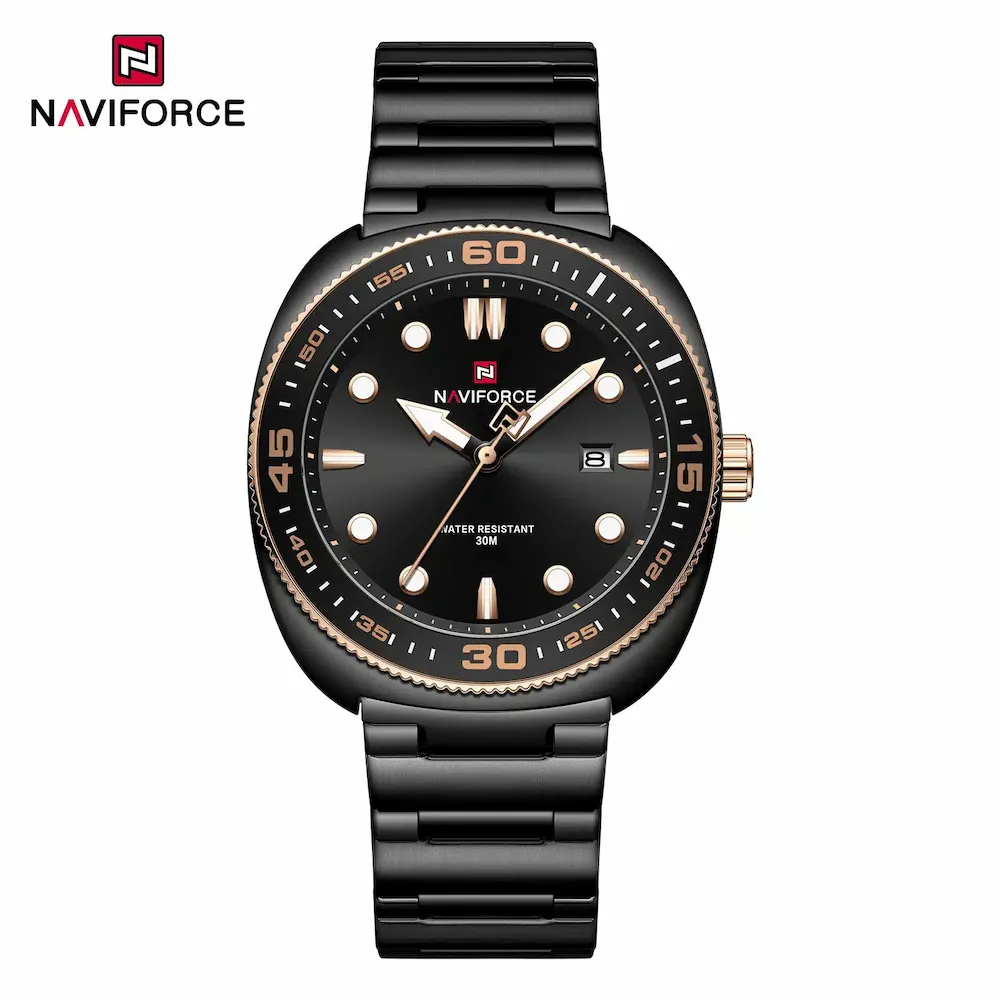 ساعت مچی مردانه نیوی فورس Naviforce NF 9250 B/RG/B