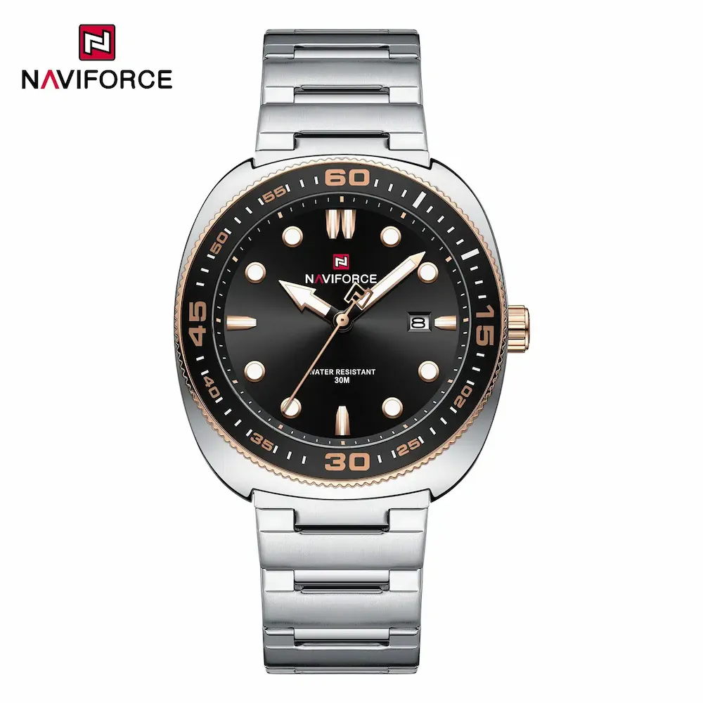 ساعت مچی مردانه نیوی فورس Naviforce NF 9250 S/RG/S