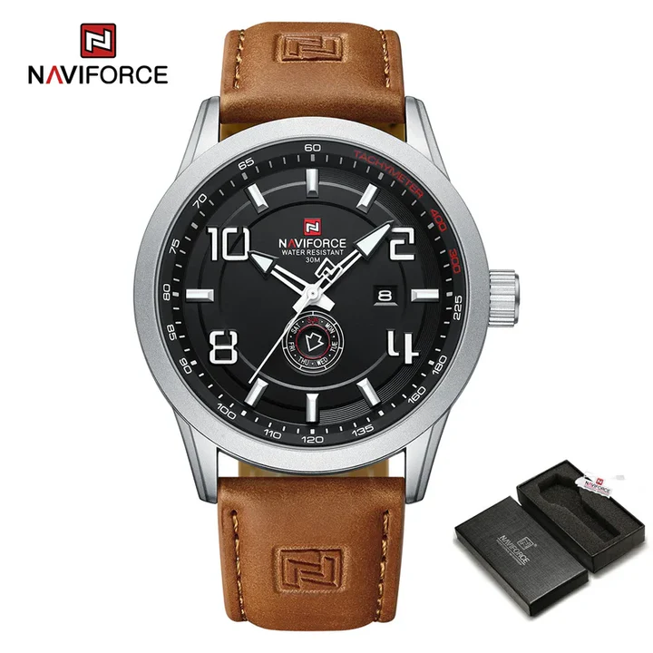 ساعت مردانه نیوی فورس Naviforce NF 9229 S/W/L.BN