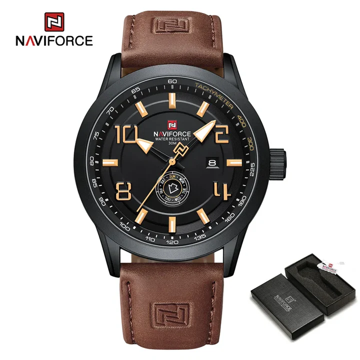 ساعت مردانه نیوی فورس Naviforce NF 9229 B/Y/BN