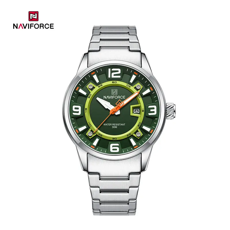 ساعت مردانه نیوی فورس Naviforce NF 8044 S/GN/S