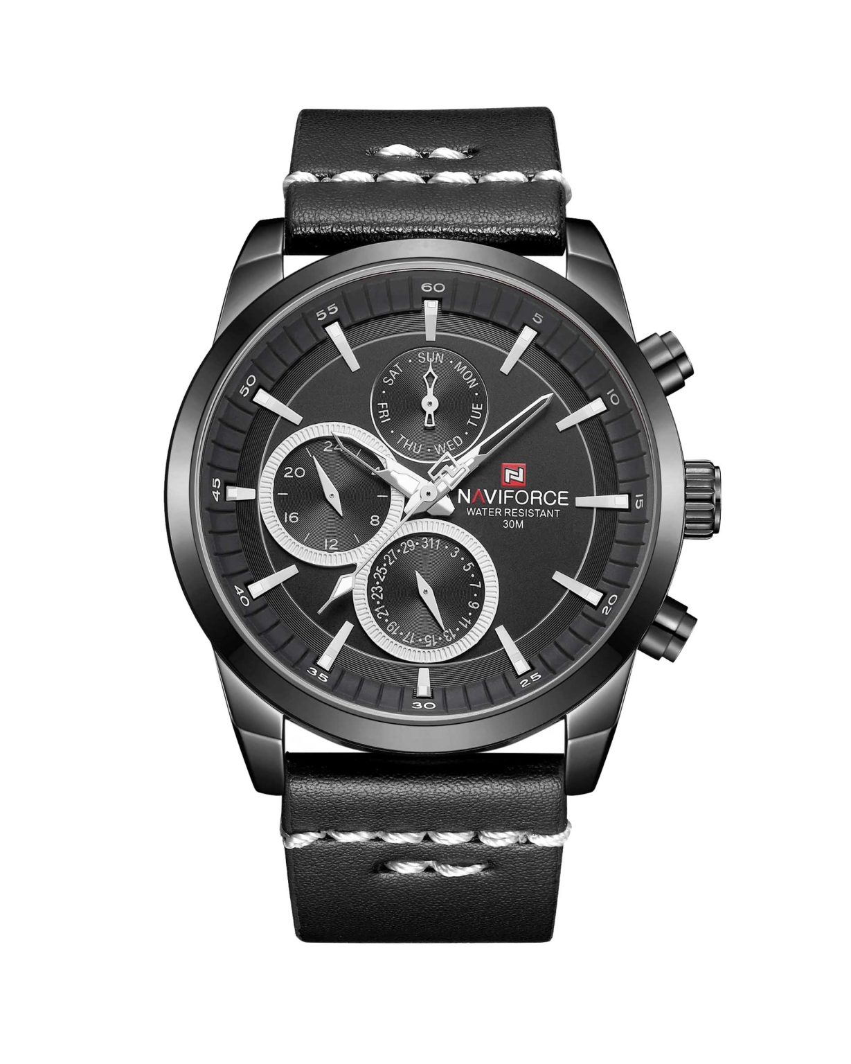 ساعت مردانه نیوی فورس Naviforce NF 9148 B/B/B