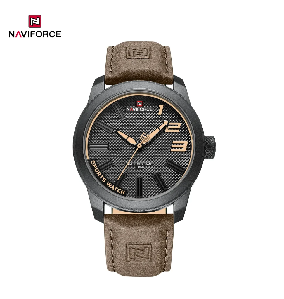 ساعت مردانه نیوی فورس Naviforce NF 9202 B/Y/BN