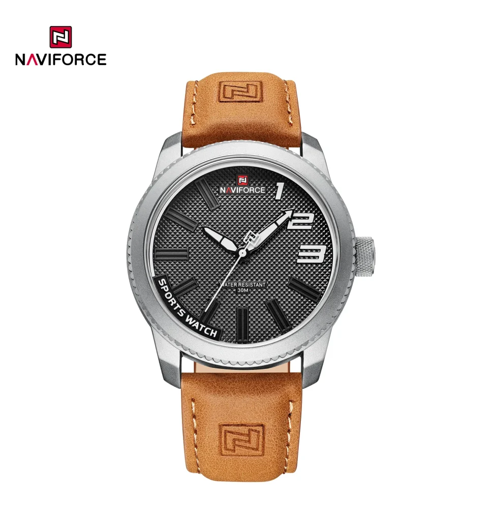 ساعت مردانه نیوی فورس Naviforce NF 9202 S/W/L.BN