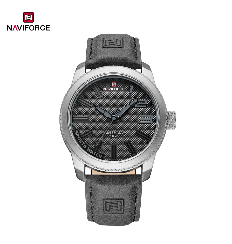 ساعت مردانه نیوی فورس Naviforce NF 9202 S/GY/GY