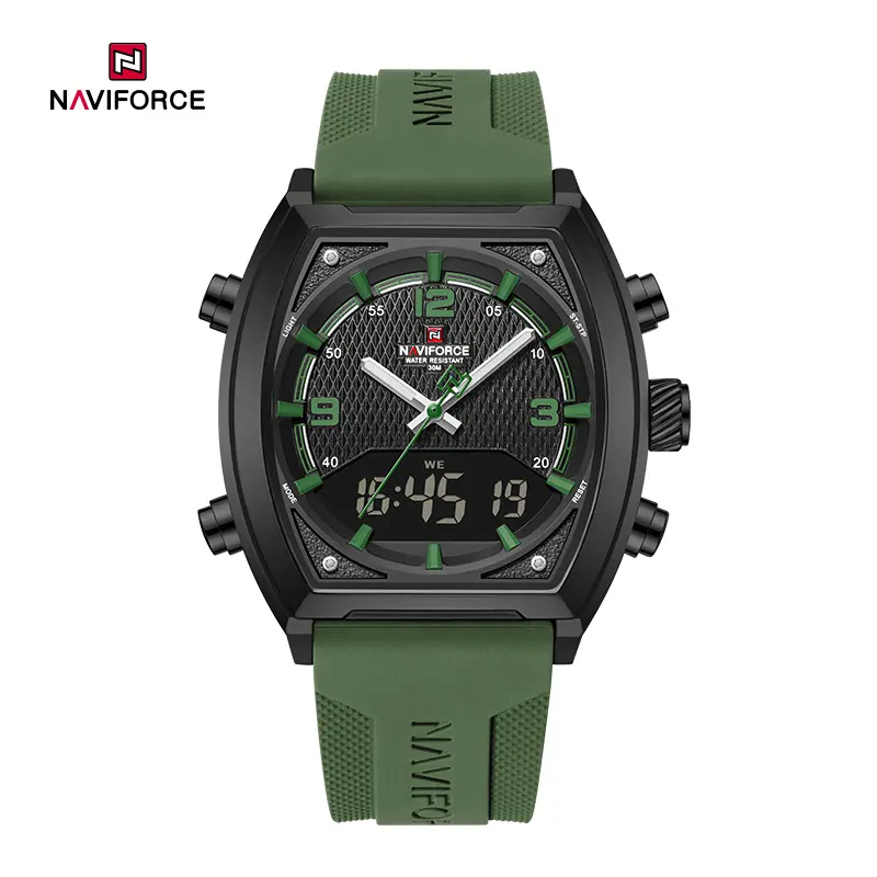ساعت مردانه نیوی فورس Naviforce NF 9242 B/GN/GN
