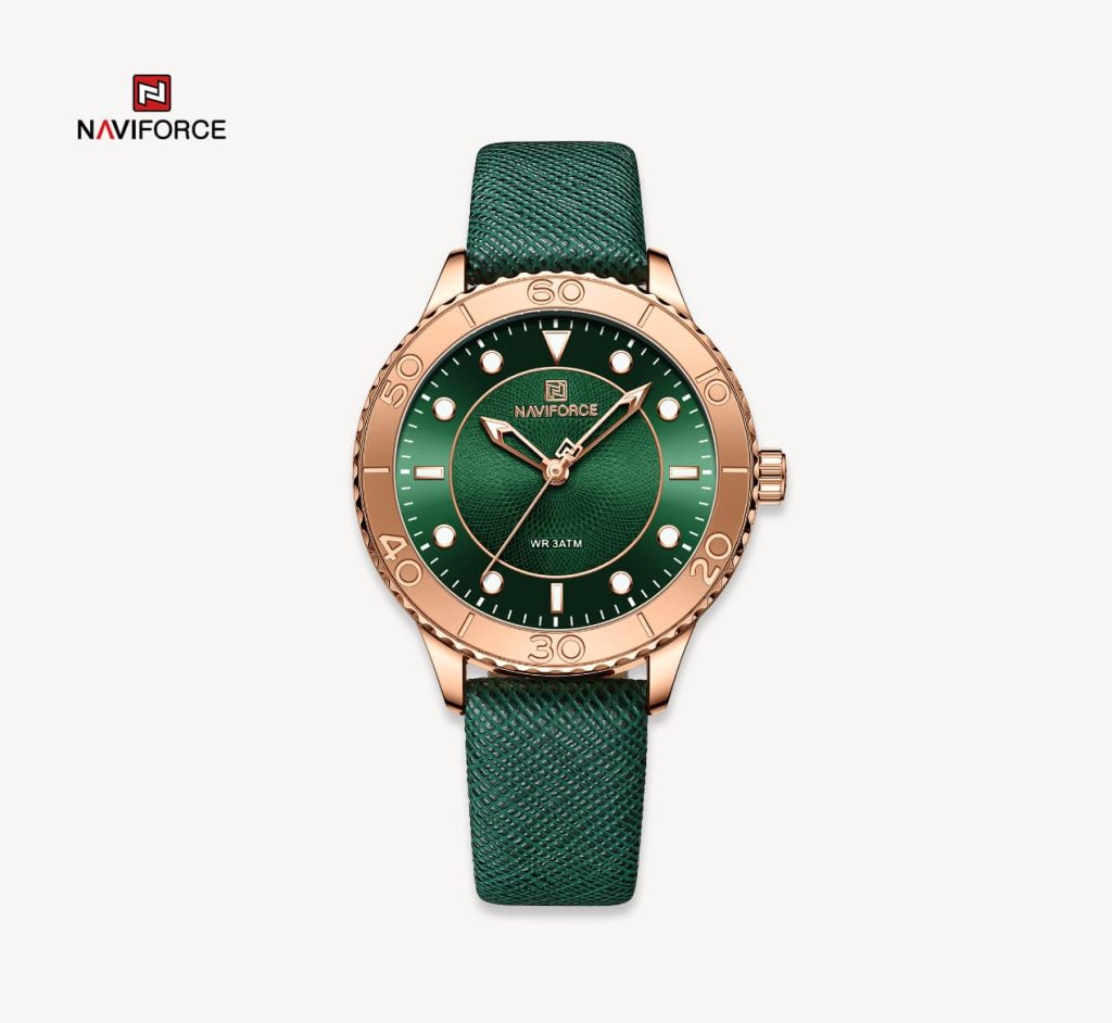 ساعت زنانه نیوی فورس Naviforce NF 5020 RG/GN/GN