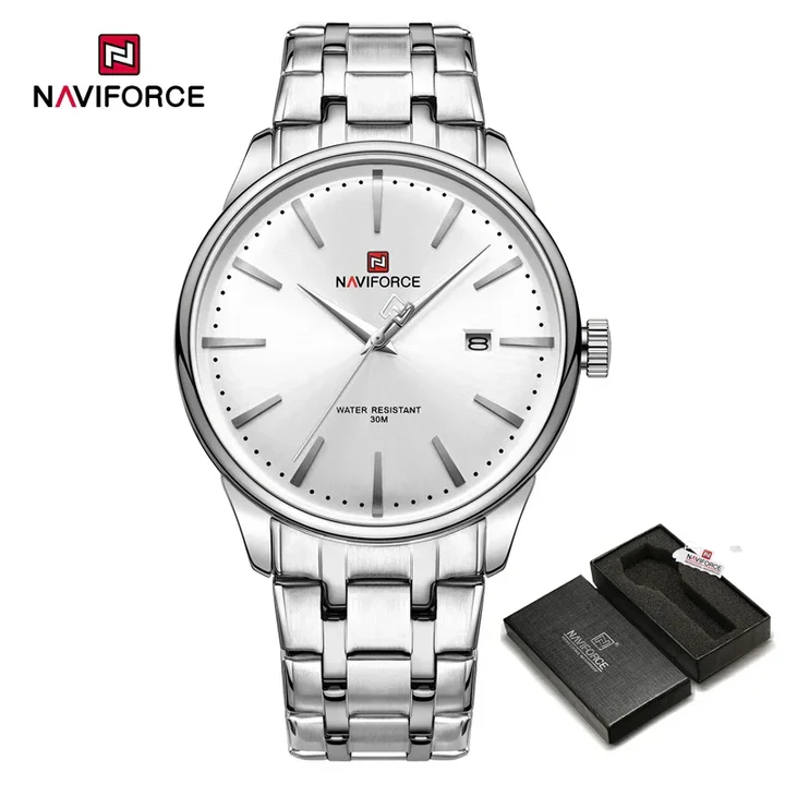 ساعت مردانه نیوی فورس NF 9230 S/W/S