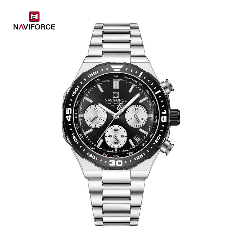 ساعت مچی مردانه نیوی فورس NF 8049 S/B/S