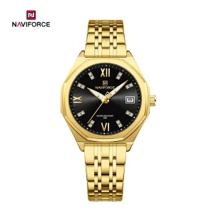 ساعت زنانه نیوی فورس Naviforce nf 5052 G/B/G