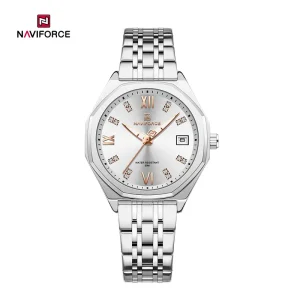 ساعت زنانه نیوی فورس Naviforce nf 5052 S/W/S