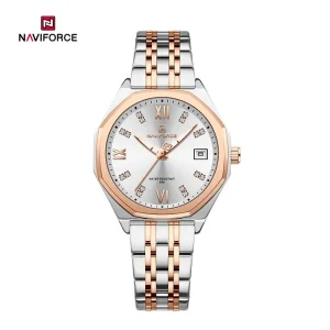 ساعت زنانه نیوی فورس Naviforce nf 5052 S/W/RG