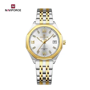 ساعت زنانه نیوی فورس Naviforce nf 5052 S/W/G