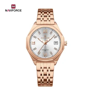 ساعت زنانه نیوی فورس Naviforce nf 5052 RG/W/RG