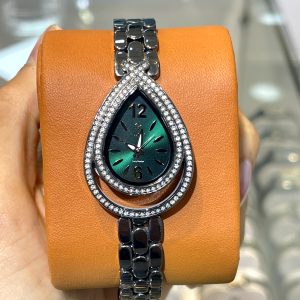 ساعت مچی زنانه ویتوریا مدل VT3348 دودی صفحه سبز