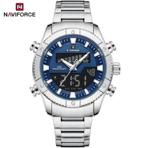ساعت مردانه نیوی فورس دو زمانه NF 9259 S/BE/S