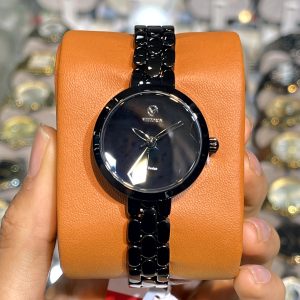 ساعت مچی زنانه ویتوریا مدل VT3417 مشکی صفحه مشکی