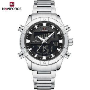 ساعت مردانه نیوی فورس دو زمانه NF 9259 S/B/S