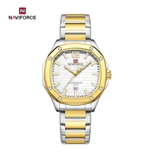 ساعت مردانه نیوی فورس Naviforce NF 9243 G/W