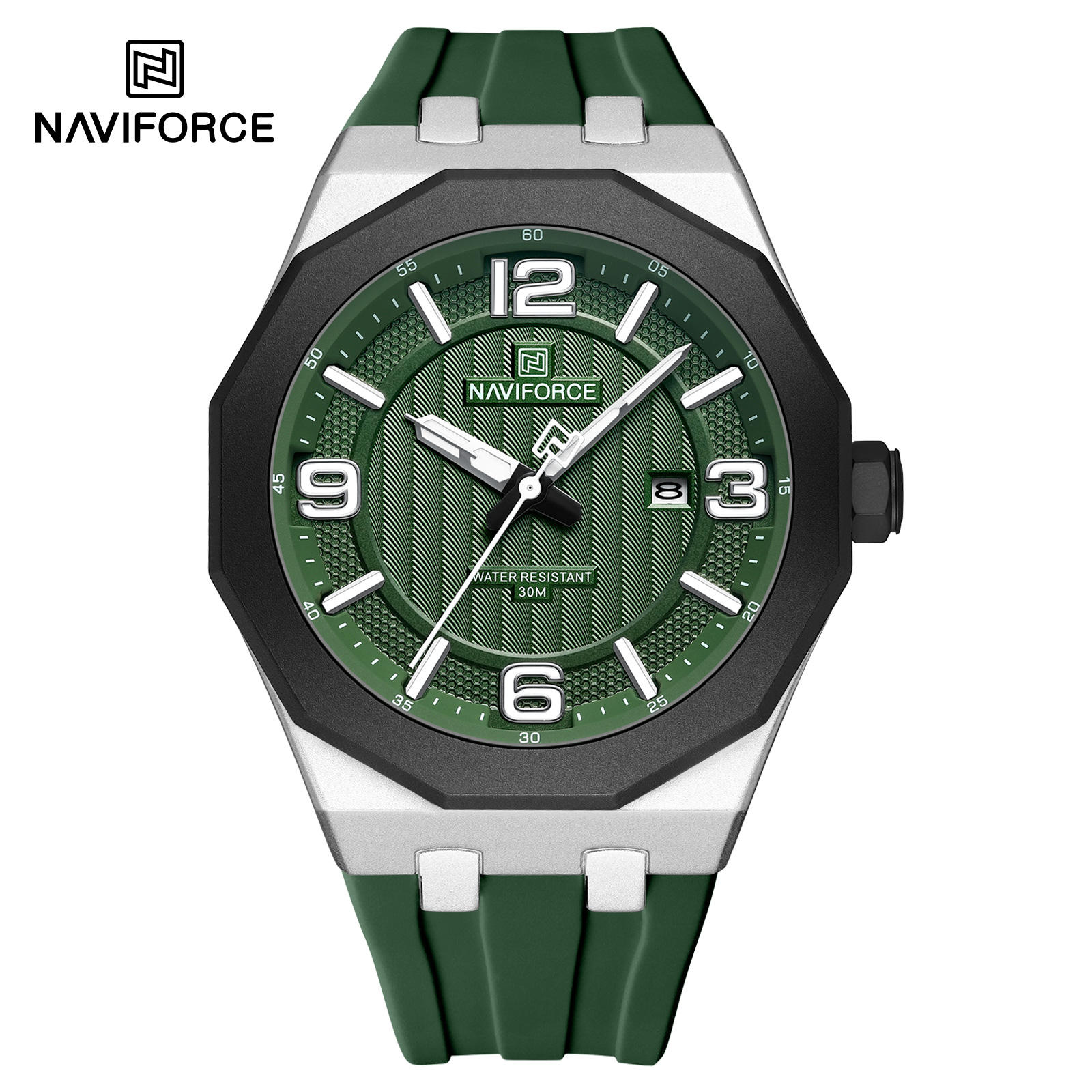 ساعت مردانه نیوی فورس Naviforce NF 8079 S/GN/GN
