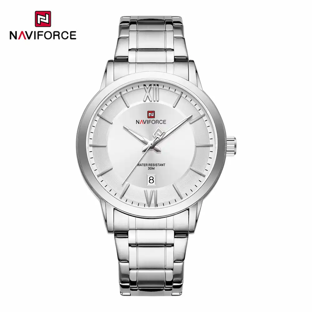 ساعت مردانه نیوی فورس Naviforce NF 9254 S/W/S