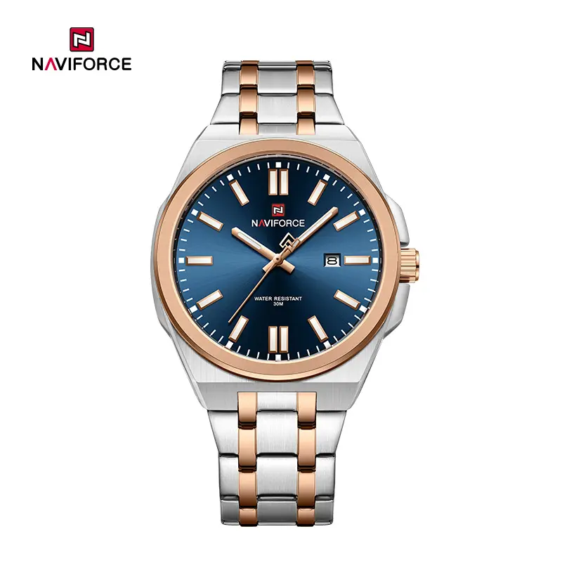 ساعت مردانه نیوی فورس Naviforce NF 9226 S/BE/RG