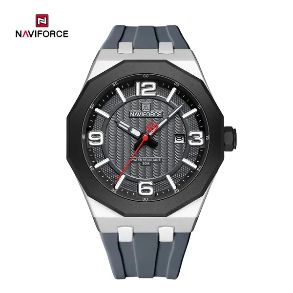 ساعت مردانه نیوی فورس Naviforce NF 8079 S/GY/T.GY