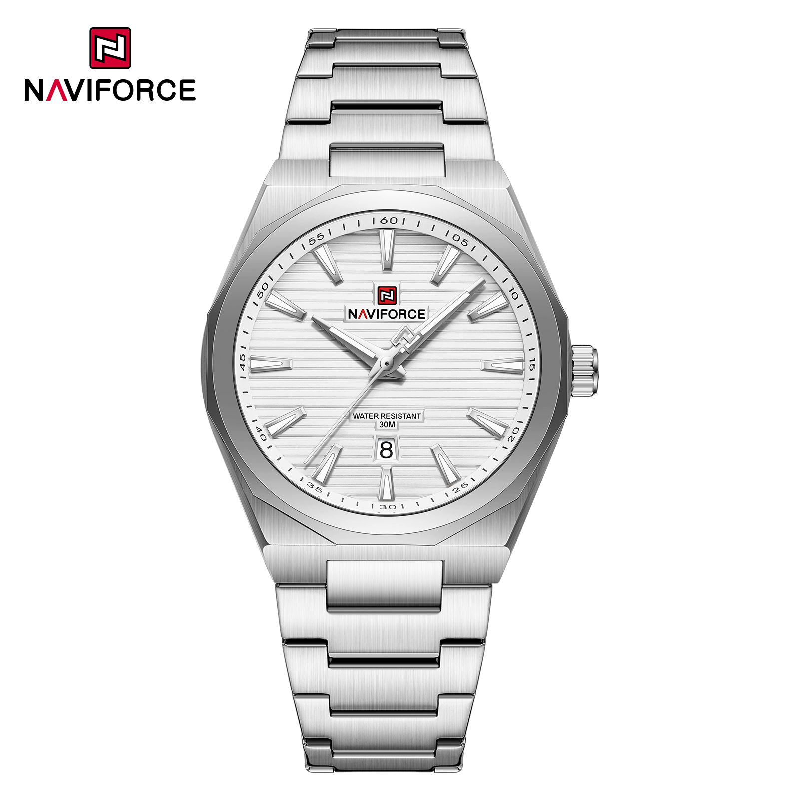 ساعت مردانه نیوی فورس NF 9274 S/W/S