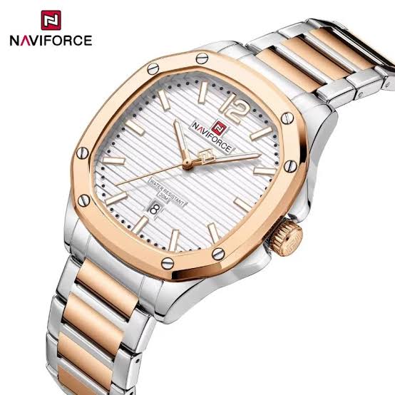 ساعت مردانه نیوی فورس Naviforce NF 9243 RG/W