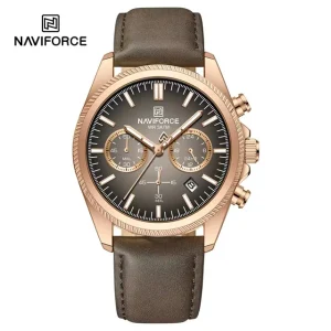 ساعت مردانه نیوی فورس Naviforce NF 8082L RG/GY/D.BN
