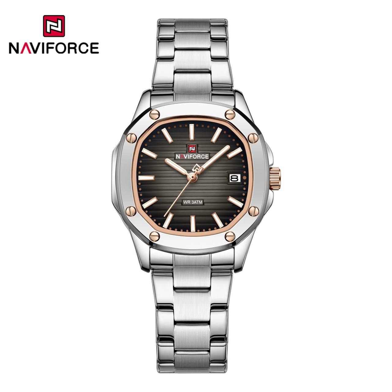 ساعت زنانه نیوی فورس Naviforce NF 5069 S/B/GY.S