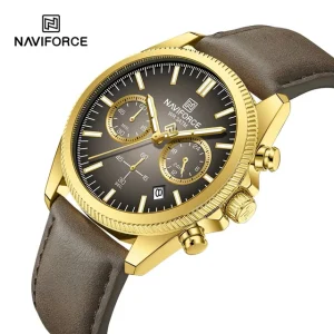 ساعت مردانه نیوی فورس Naviforce NF 8082L G/GY/D.BN
