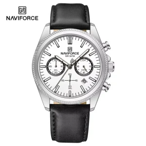 ساعت مردانه نیوی فورس Naviforce NF 8082L S/W/B