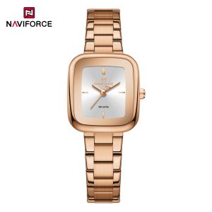 ساعت زنانه نیوی فورس Naviforce NF 5075 RG/W