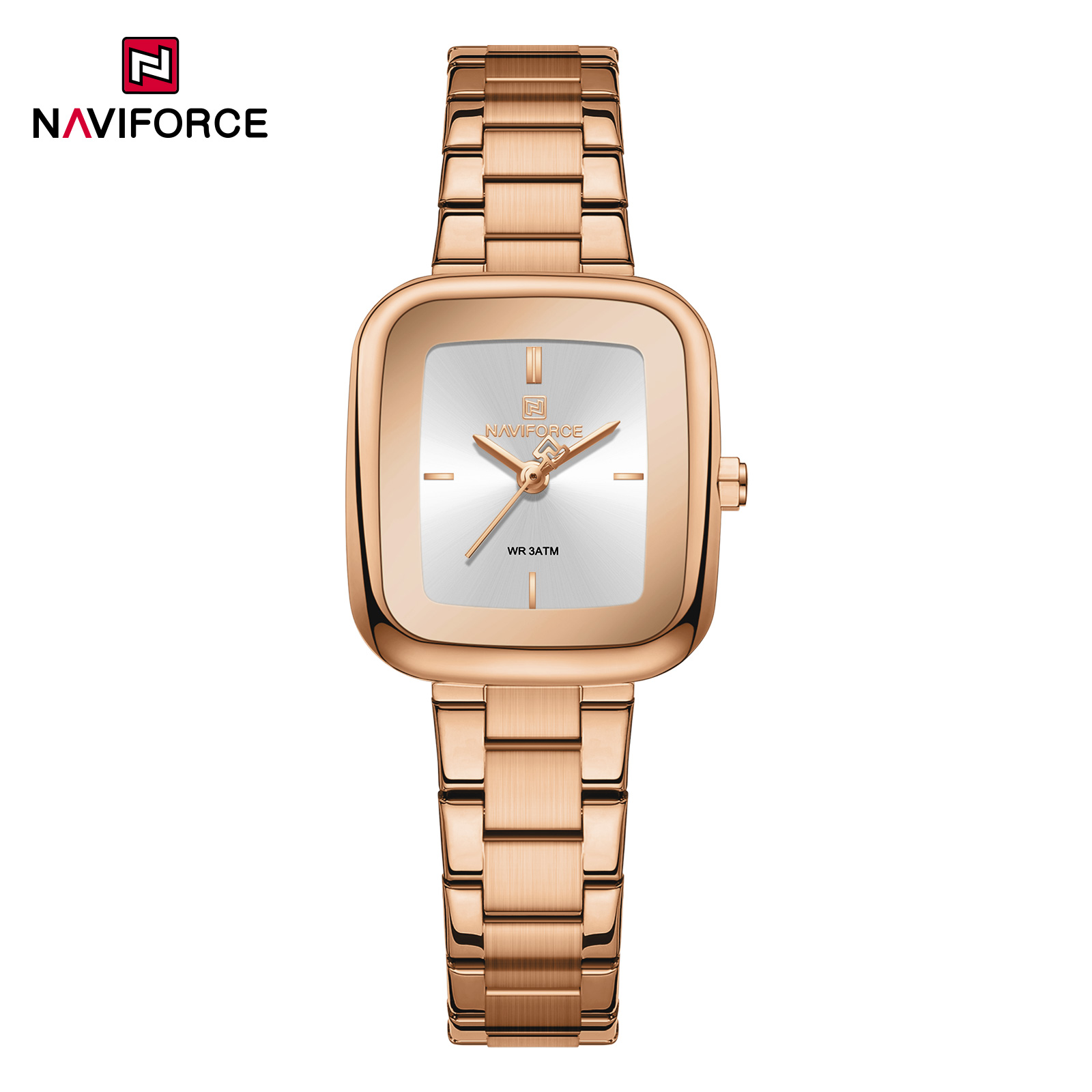 ساعت زنانه نیوی فورس Naviforce NF 5075 RG/W