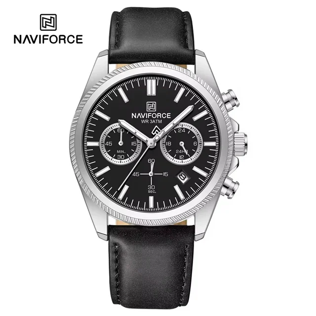 ساعت مردانه نیوی فورس Naviforce NF 8082L S/B/B