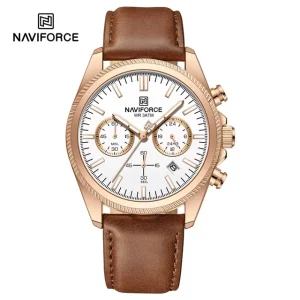 ساعت مردانه نیوی فورس Naviforce NF 8082L RG/WO.BN