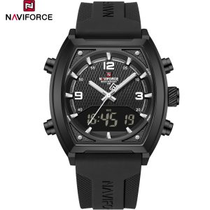 ساعت مچی مردانه نیوی فورس Naviforce NF 9242 B/W/B