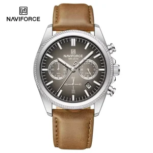 ساعت مردانه نیوی فورس Naviforce NF 8082L S/GY/BN