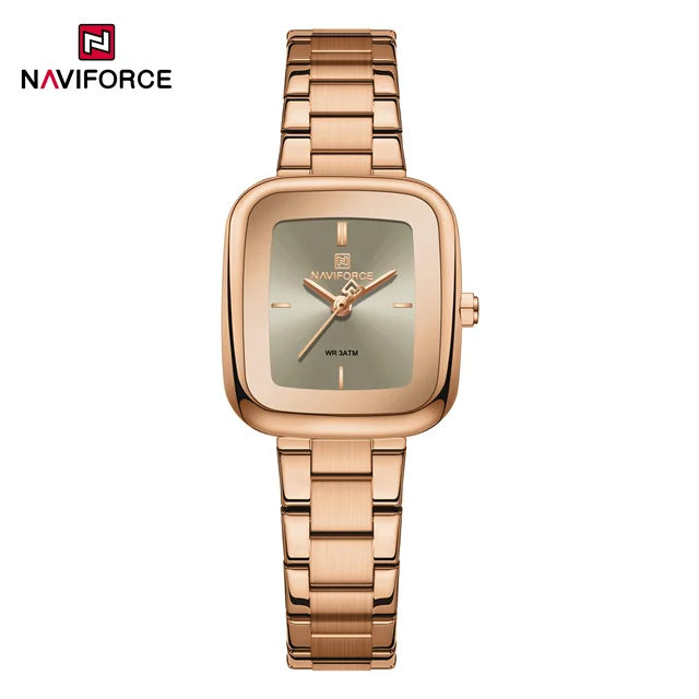 ساعت زنانه نیوی فورس Naviforce NF 5075 RG/GY