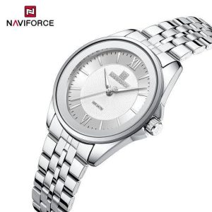 ساعت زنانه نیوی فورس Naviforce NF 5067 S/W