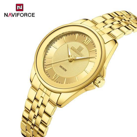 ساعت زنانه نیوی فورس Naviforce NF 5067 G/G